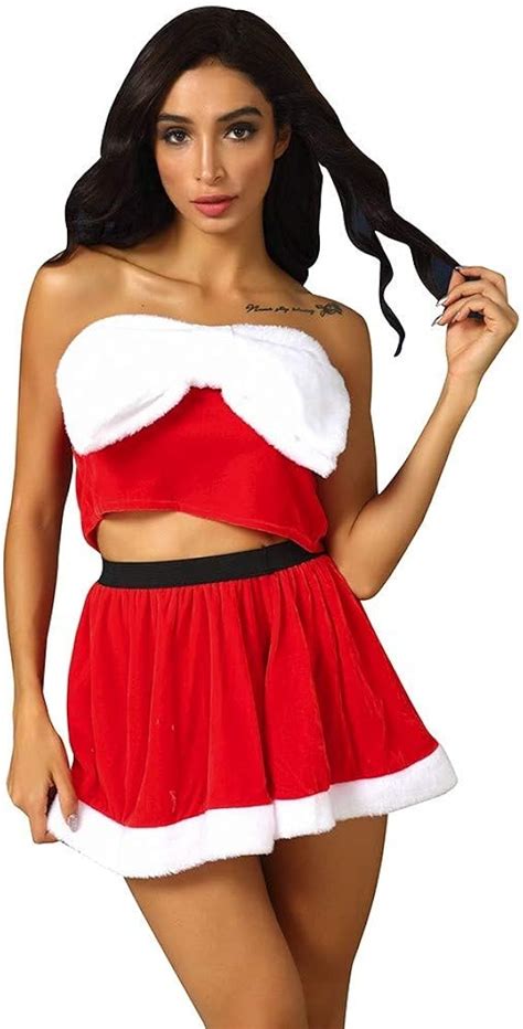 sexy women in christmas lingerie|Amazon.com: Christmas Bra Set.